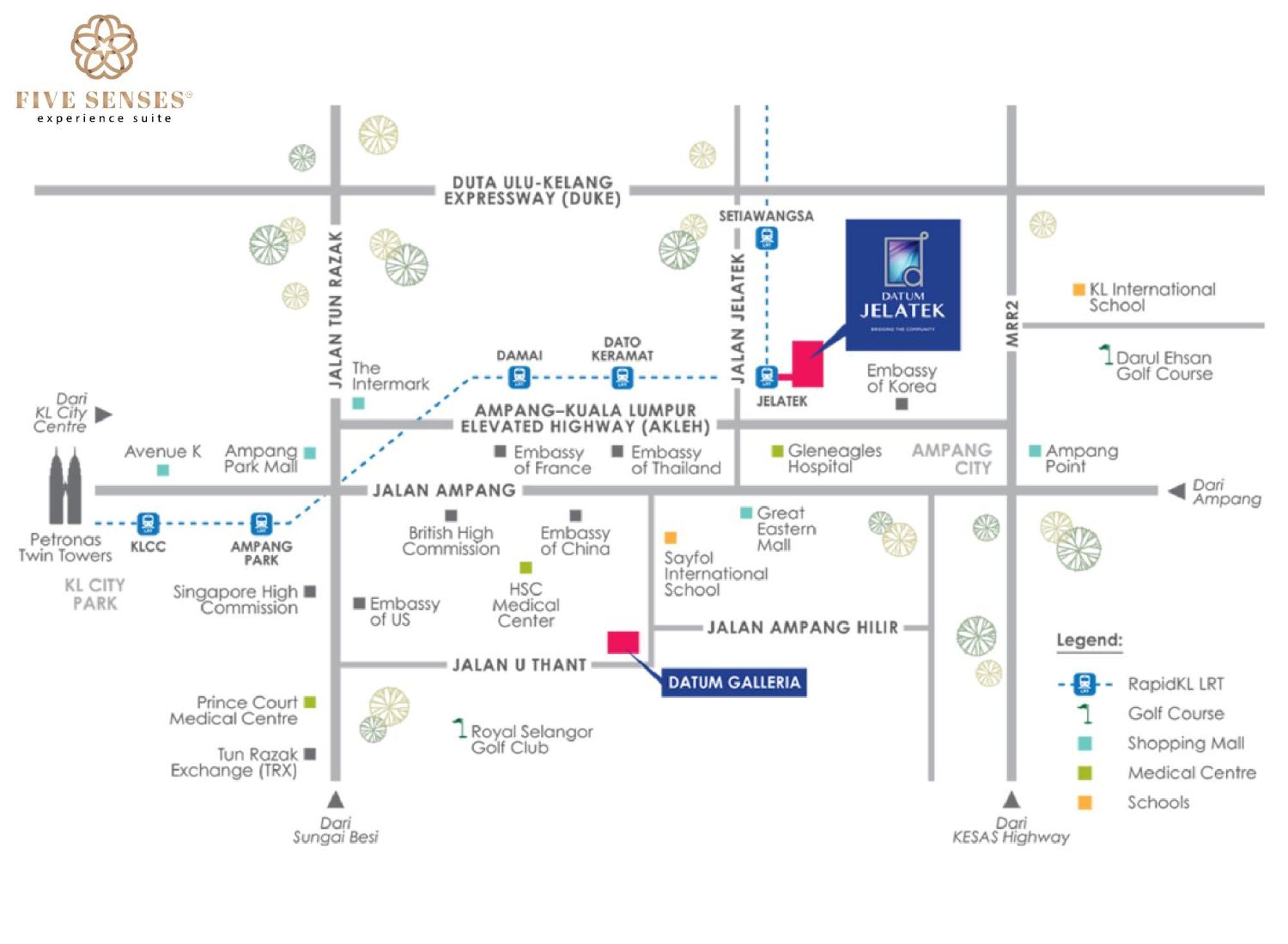 Datum Jelatek Residence, Klcc Куала-Лумпур Экстерьер фото